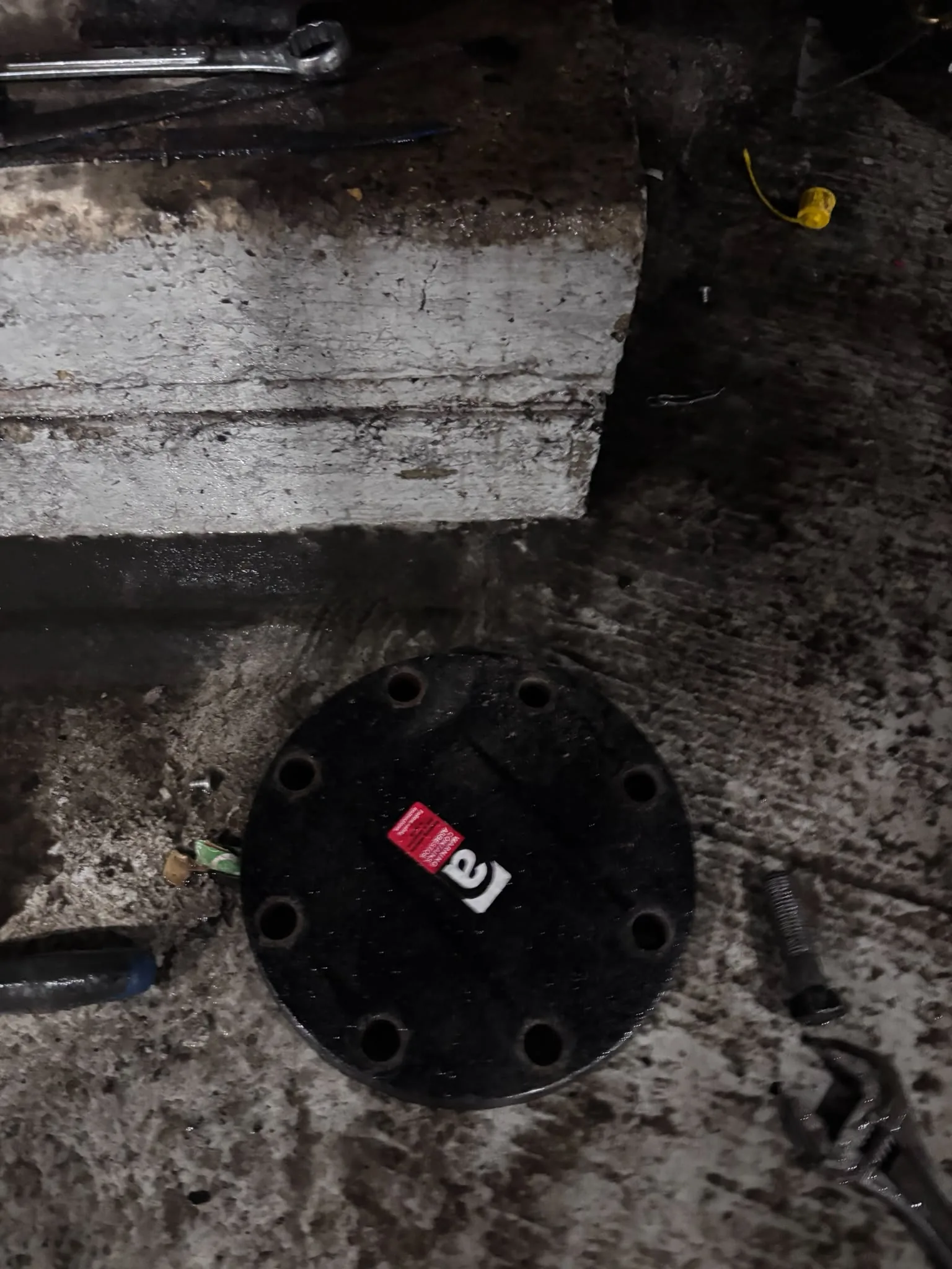 Artex scraping from a concrete ceiling during South Norwood refurbishment